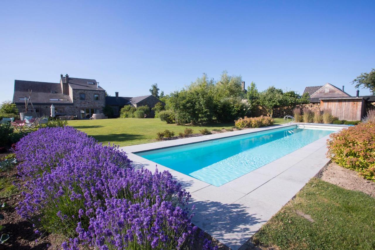 Villa Le Champ Du Coq Gesves Exterior foto